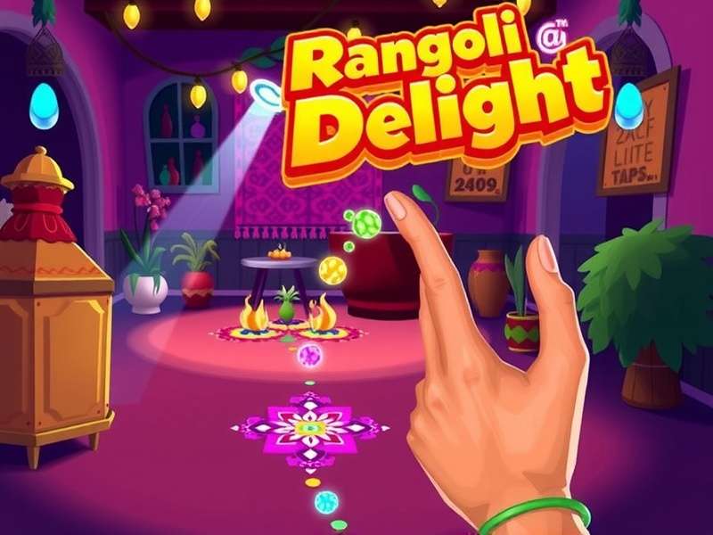 Rangoli Delight Gameplay